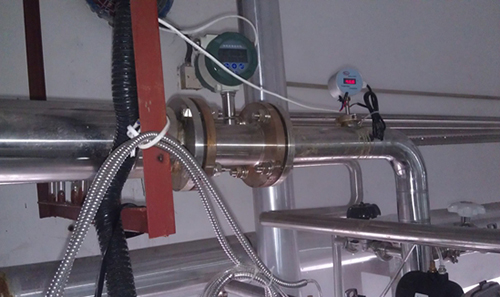 dn65液體渦輪流量計使用現場圖